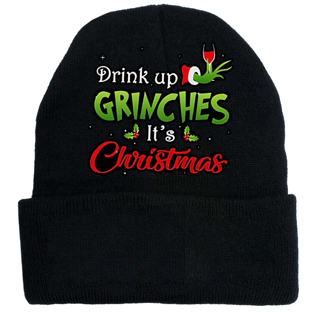 Chapéu De Malha Drinks Up Grinchs Its Christmas Anime Winter