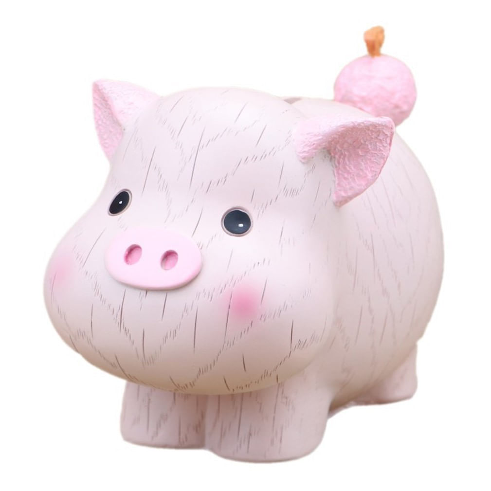Porco De Desenho Animado Piggy Bank Para Crianças Coin Money Box Money Bank