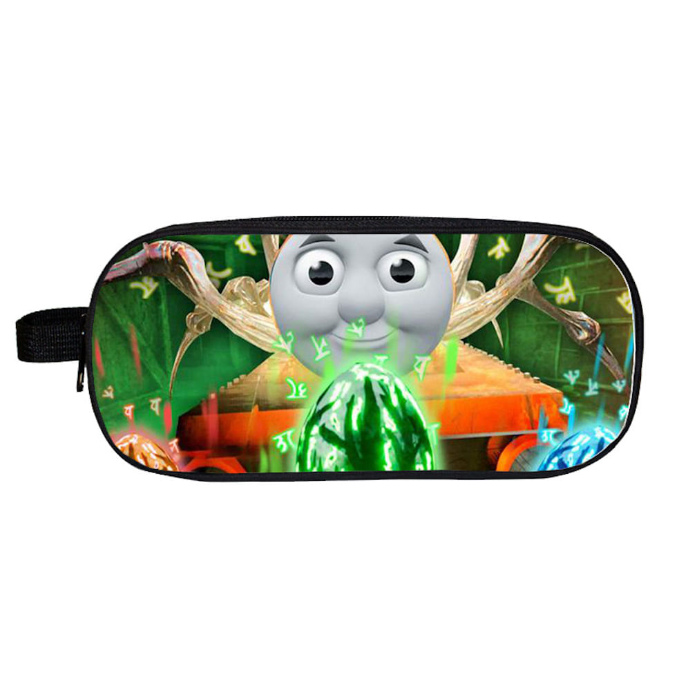 Estojo Para Lápis Charles Train Cartoon Anime De Grande Capacidade