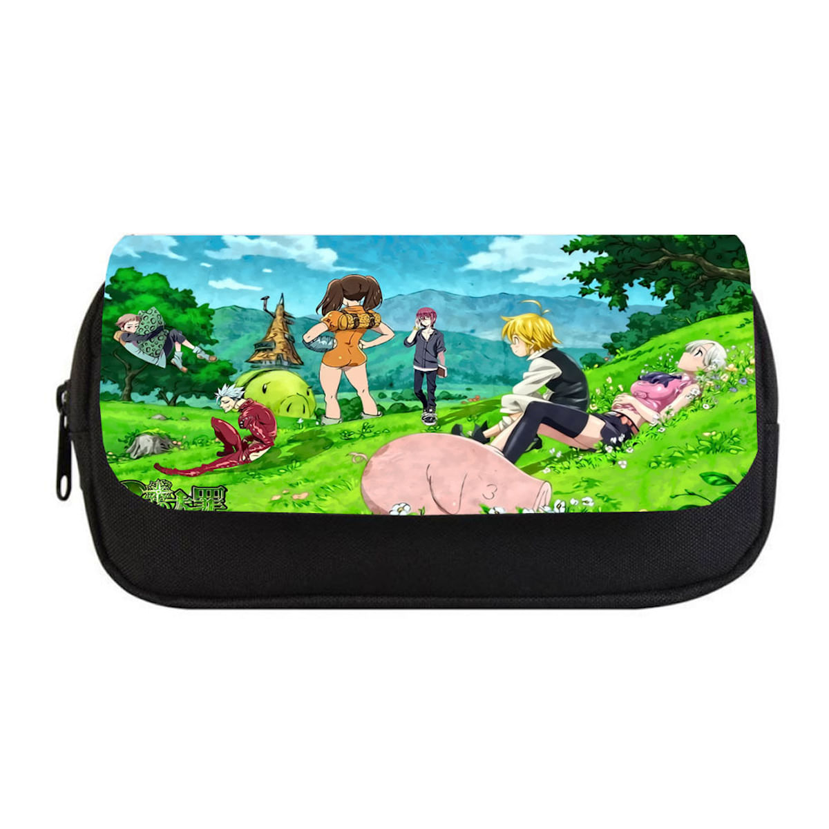 Bolsa De Lápis Seven Deadly Sins Meliodas Diane Para Crianças