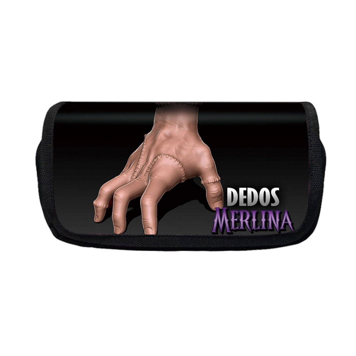 Bolsa De Lápis Dedos Merlina Things De Grande Capacidade À Prova D'água