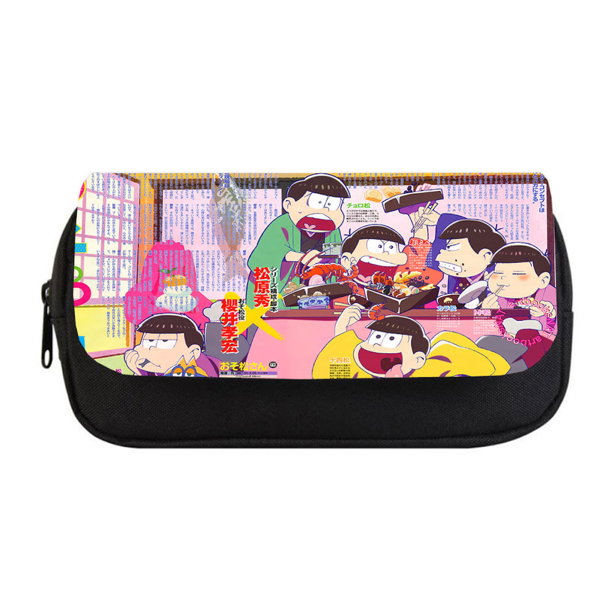 Bolsa De Lápis Studios Pierrots Anime Pencil Box Impermeável