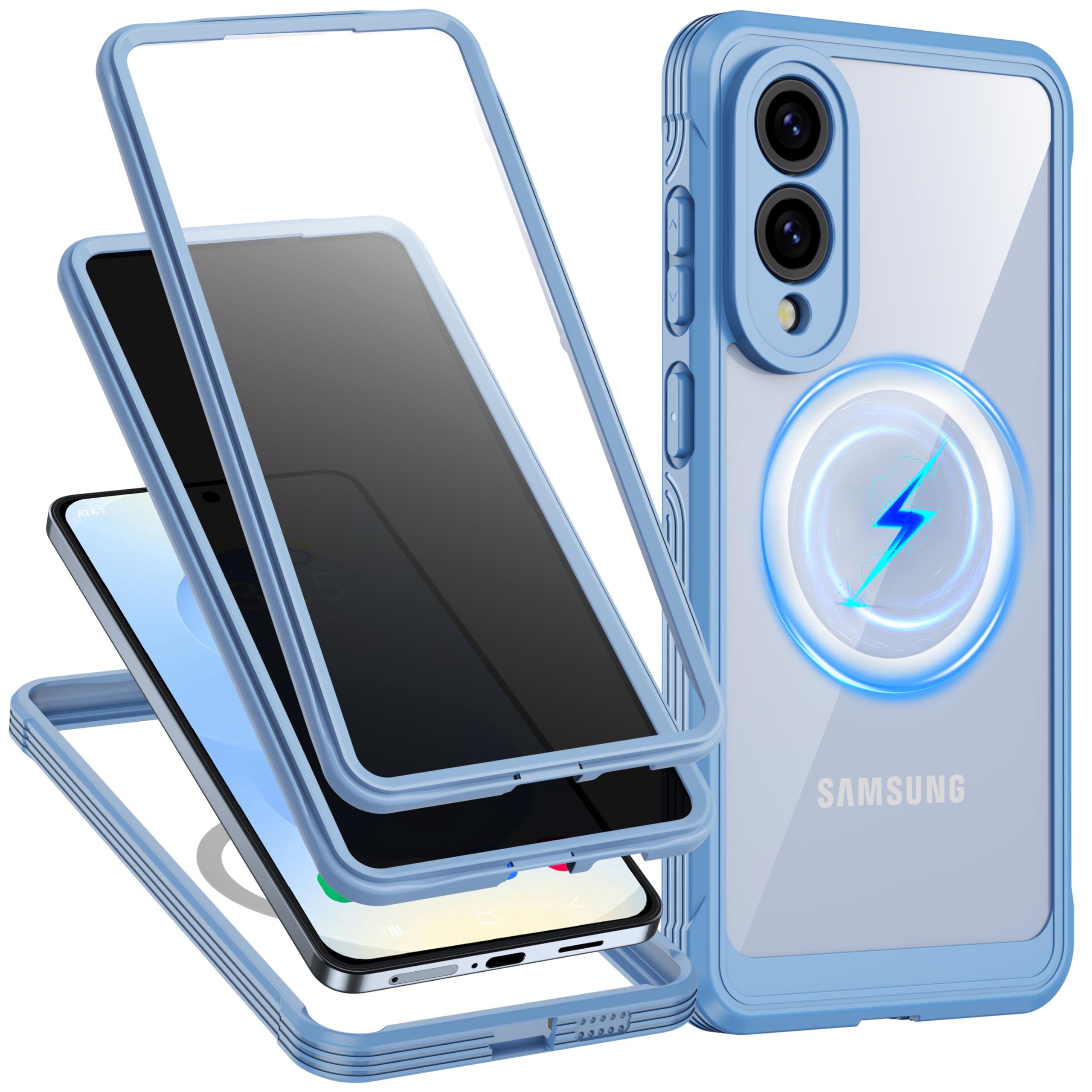 Capa De Celular Amilifecases Magnética Para Samsung Galaxy S25 Edge