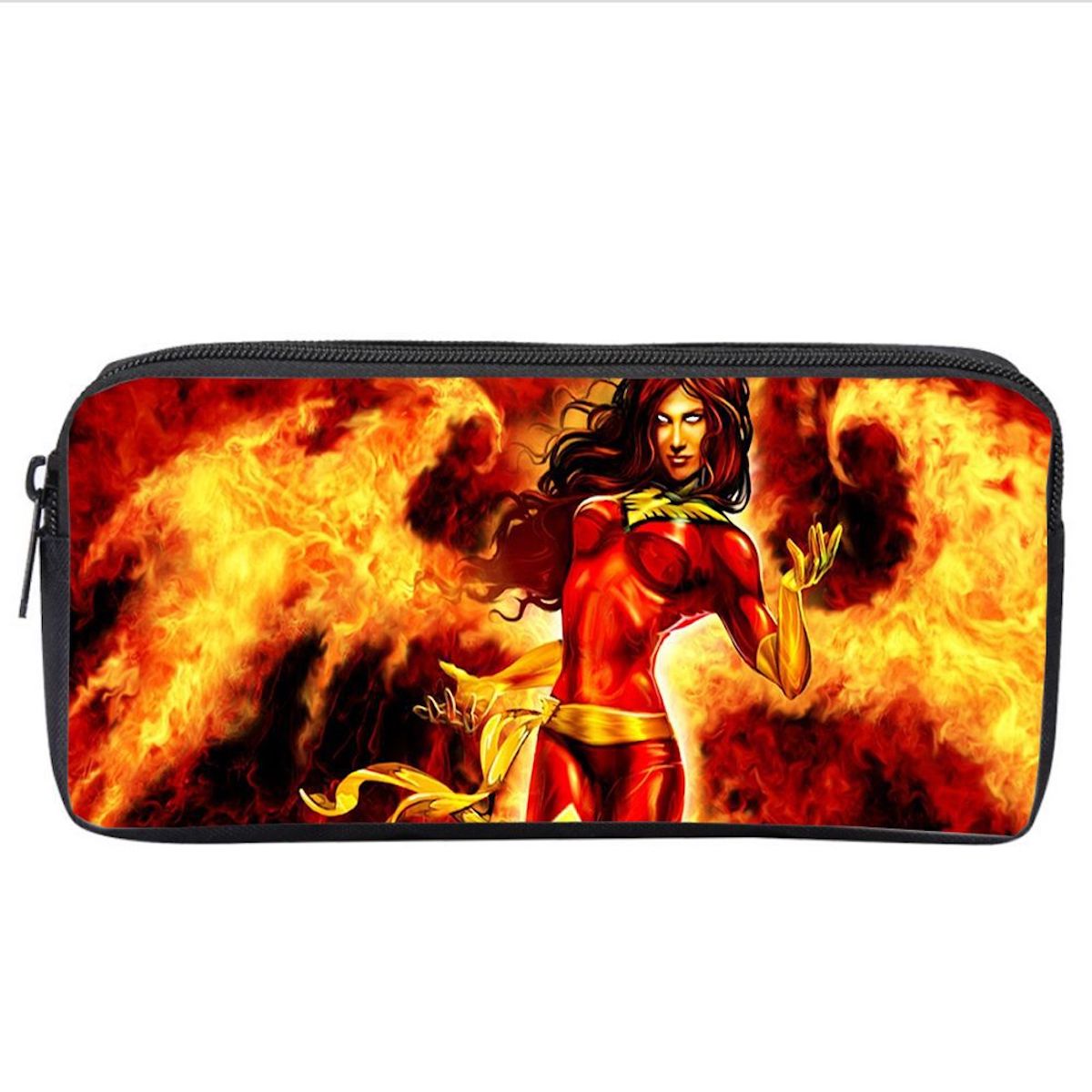 Bolsa De Lápis Darks Phoenix Big Capacity Oxford Waterproof