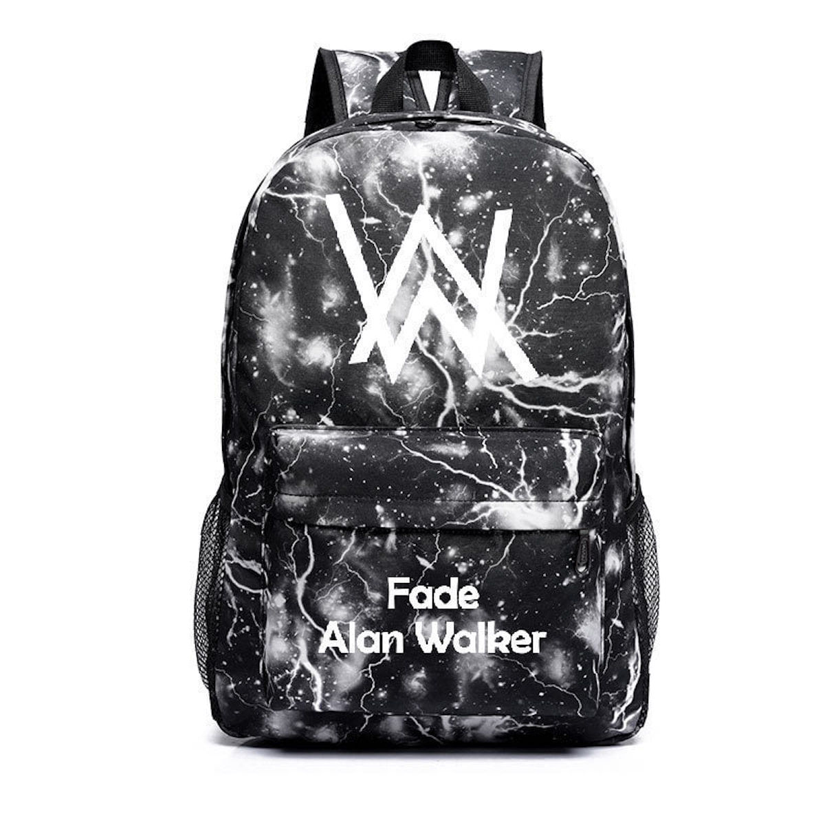Mochila Fadeds Alans Walkers Cartoon Kids School 29x42x11cm