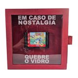 Quadro Nostalgia Cartucho Mega Drive Sonic 3 Quebre O Vidro