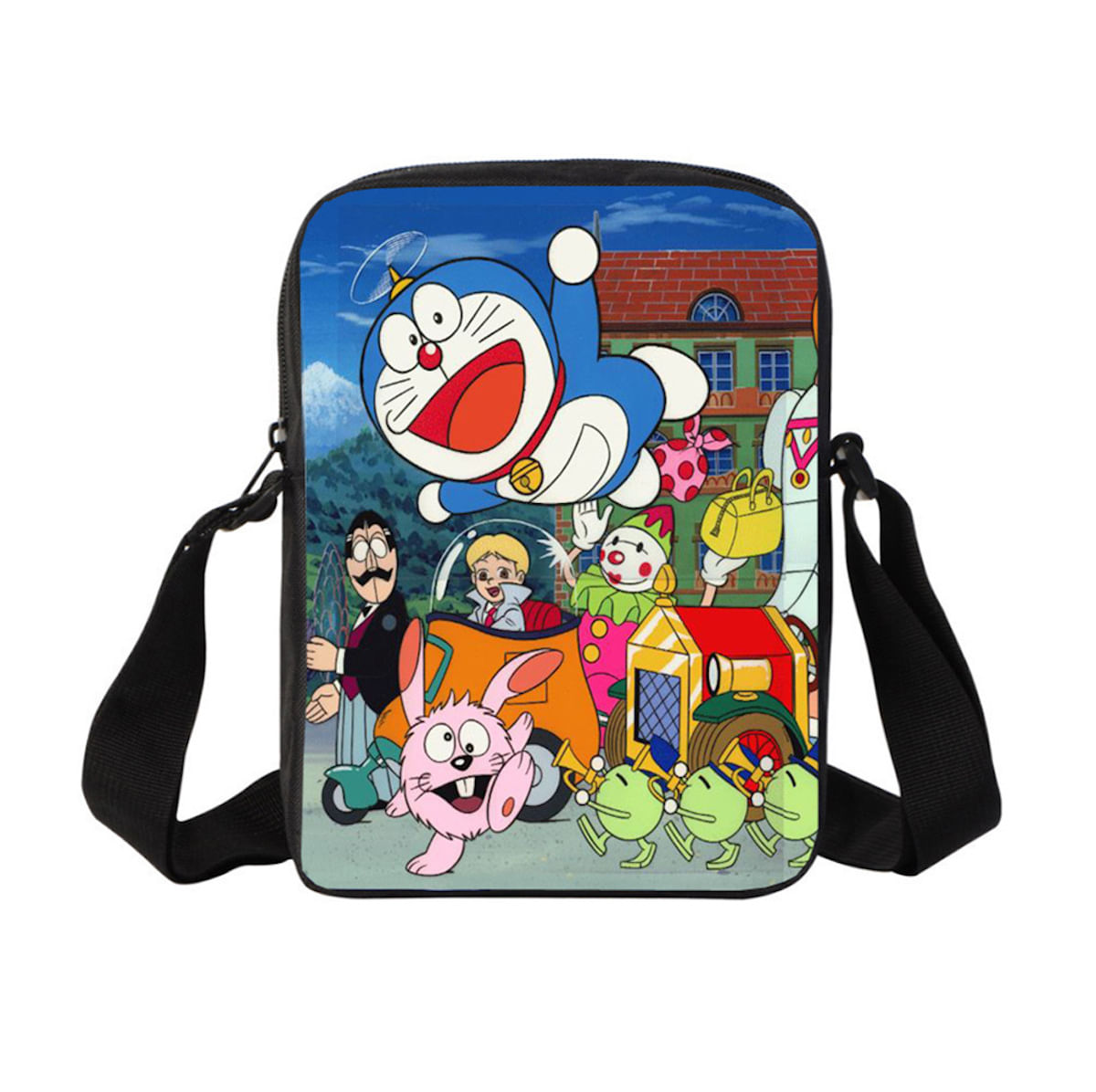 Bolsa De Ombro Doraemons Anime Messenger Bag Para Mulheres