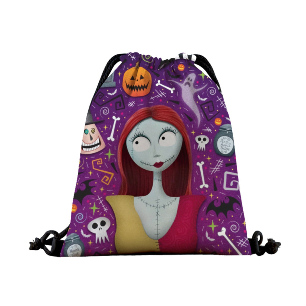Bolsa Com Cordão Nightmare Before Christmas Sally Anime