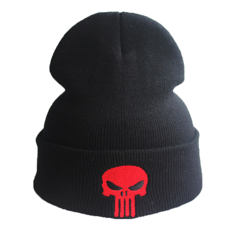 Gorro De Inverno Knitted Hat Punishers Anime Para Adultos E Crianças