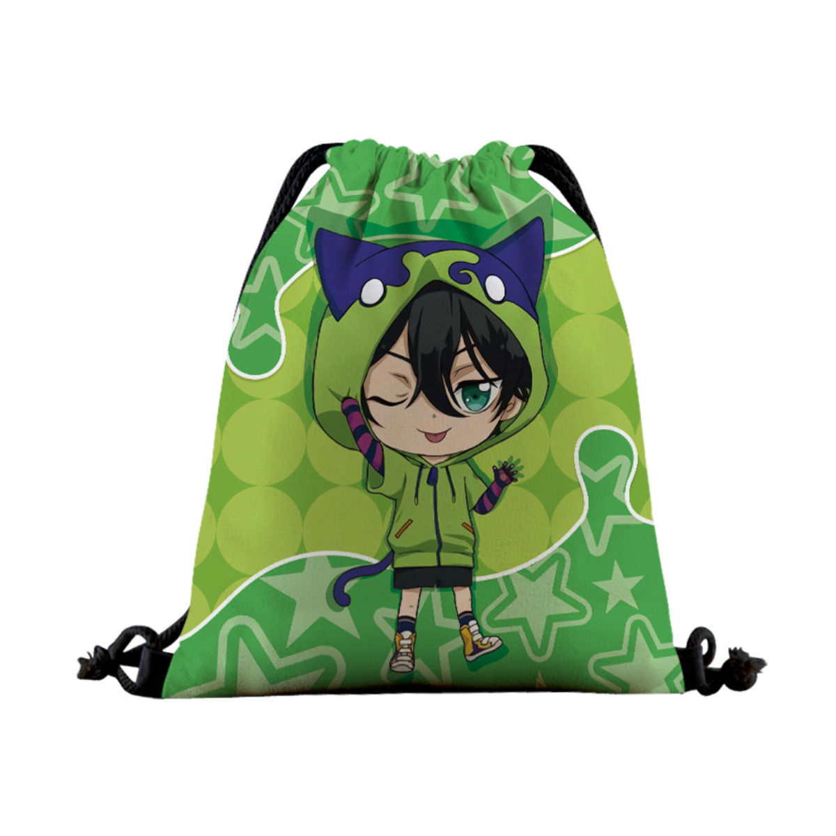 Bolsa Com Cordão Sk8 Infinitys Anime String Swim Gym