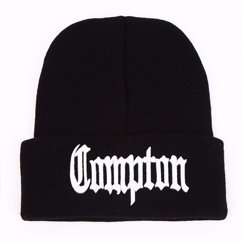 Chapéu De Malha Comptons Anime Winter Beanie Slouch Hat Soft Sk