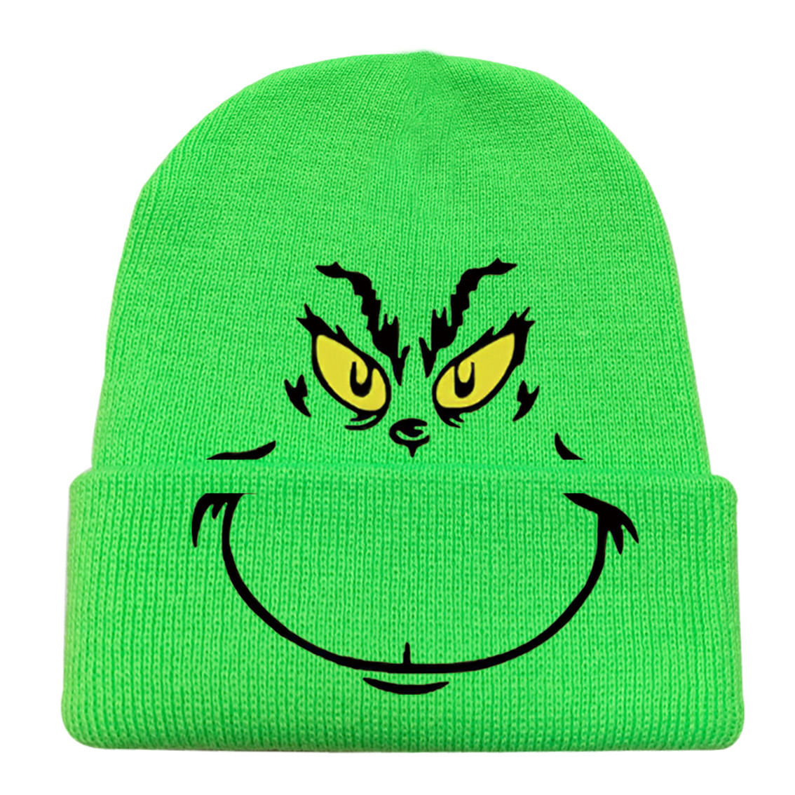 Chapéu De Malha Hows Grinchs Stoles Christmas Anime Winter Beani