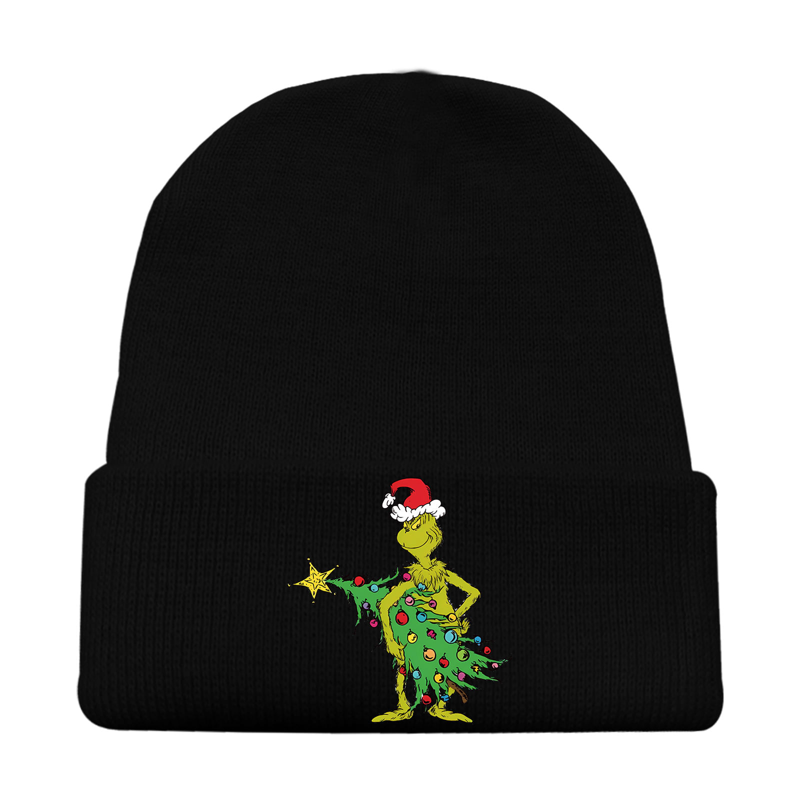 Chapéu De Malha Hows Grinchs Stoles Christmas Anime Winter Beani