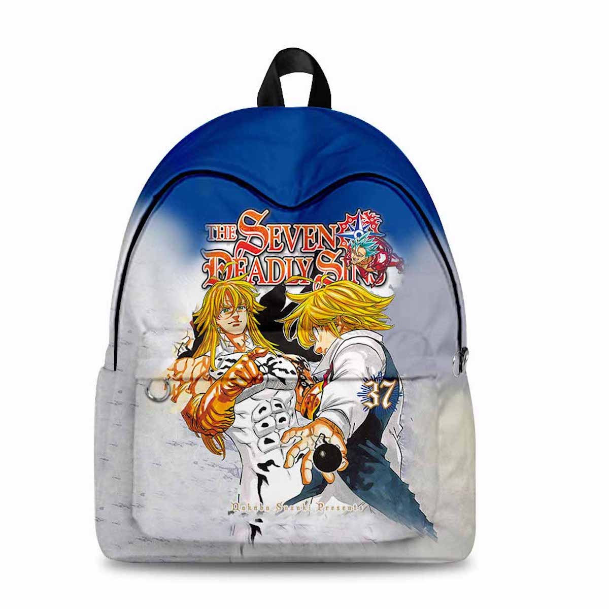 Mochila Seven Deadly Sins Meliodas Cartoon Kids School