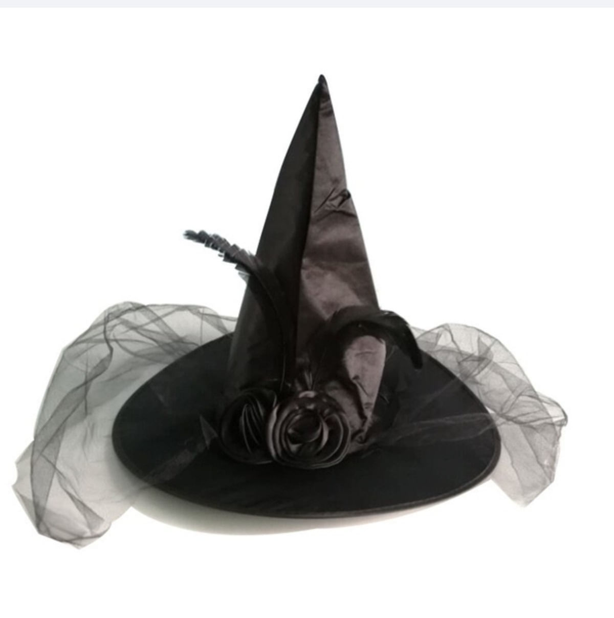 Chapéu De Cosplay Witchs Costume Headwear Warm Soft Cozy Para Adultos
