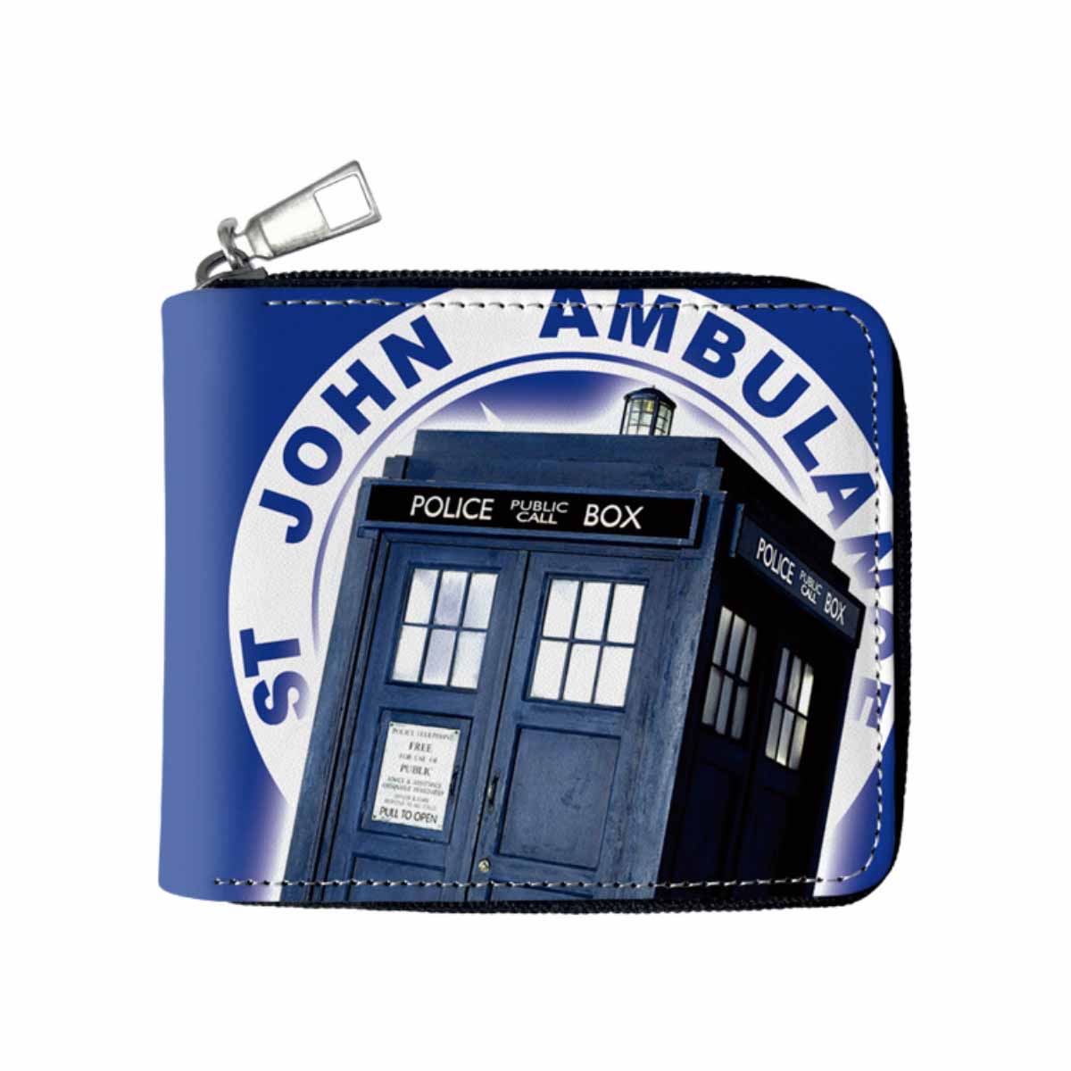 Carteira Doctors Whos Anime Characters Slim Bifold Wallet