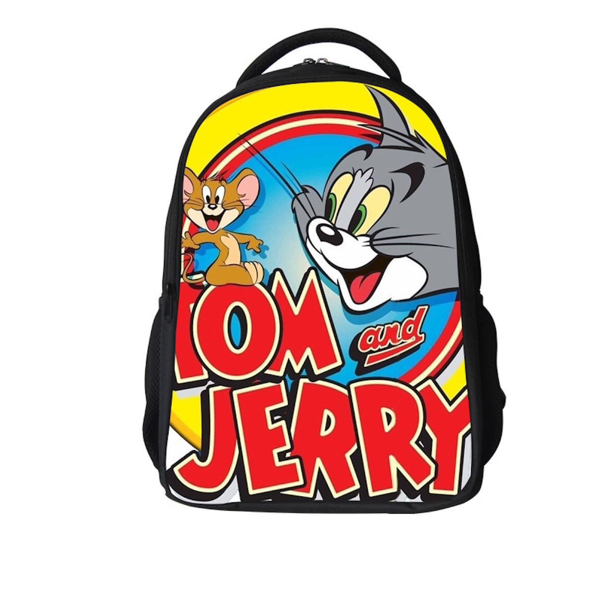 Mochila Tom And Jerrys Kids School Nylon 28x16x40cm
