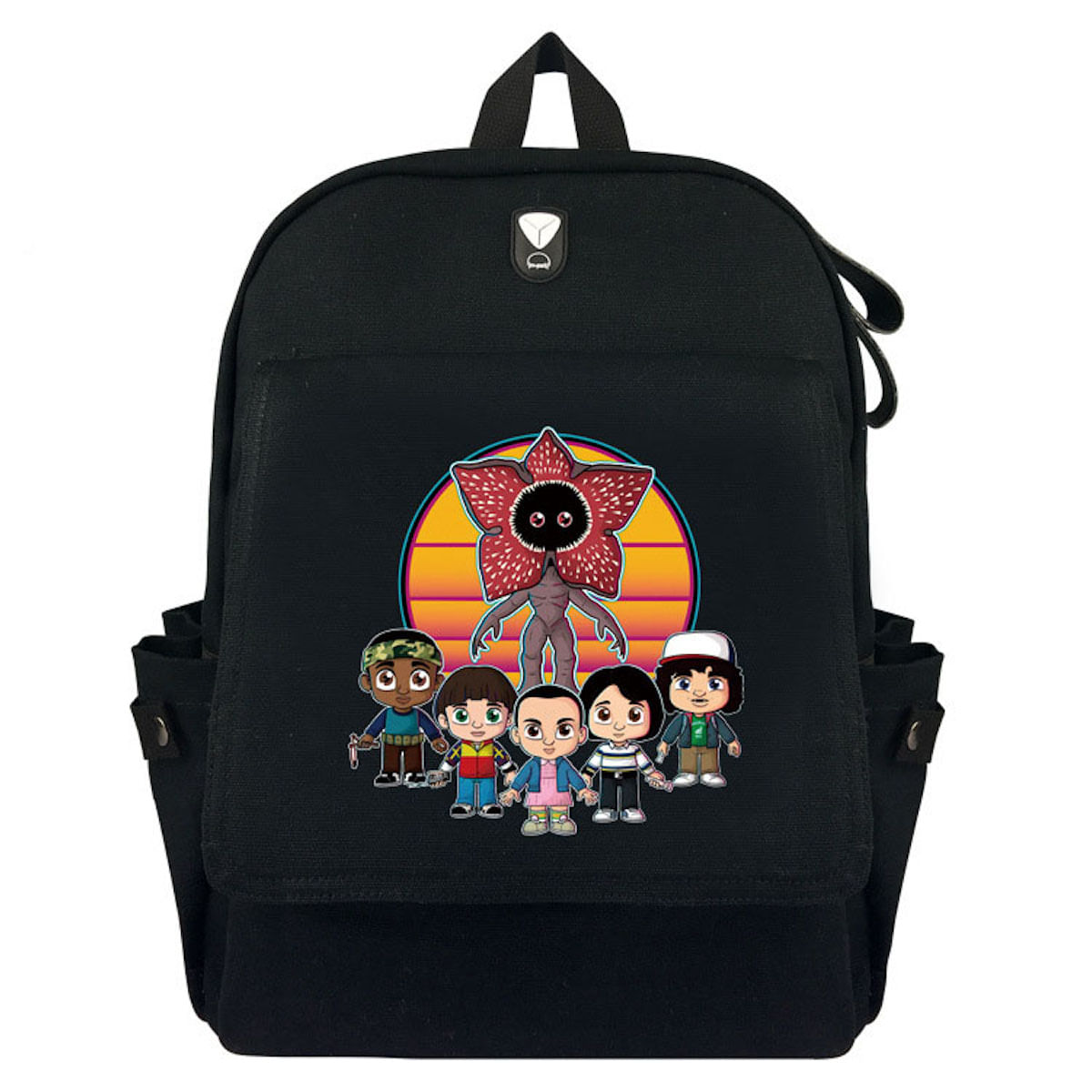 Mochila Anime School Eleven Stranger Kids De Algodão-poliéster