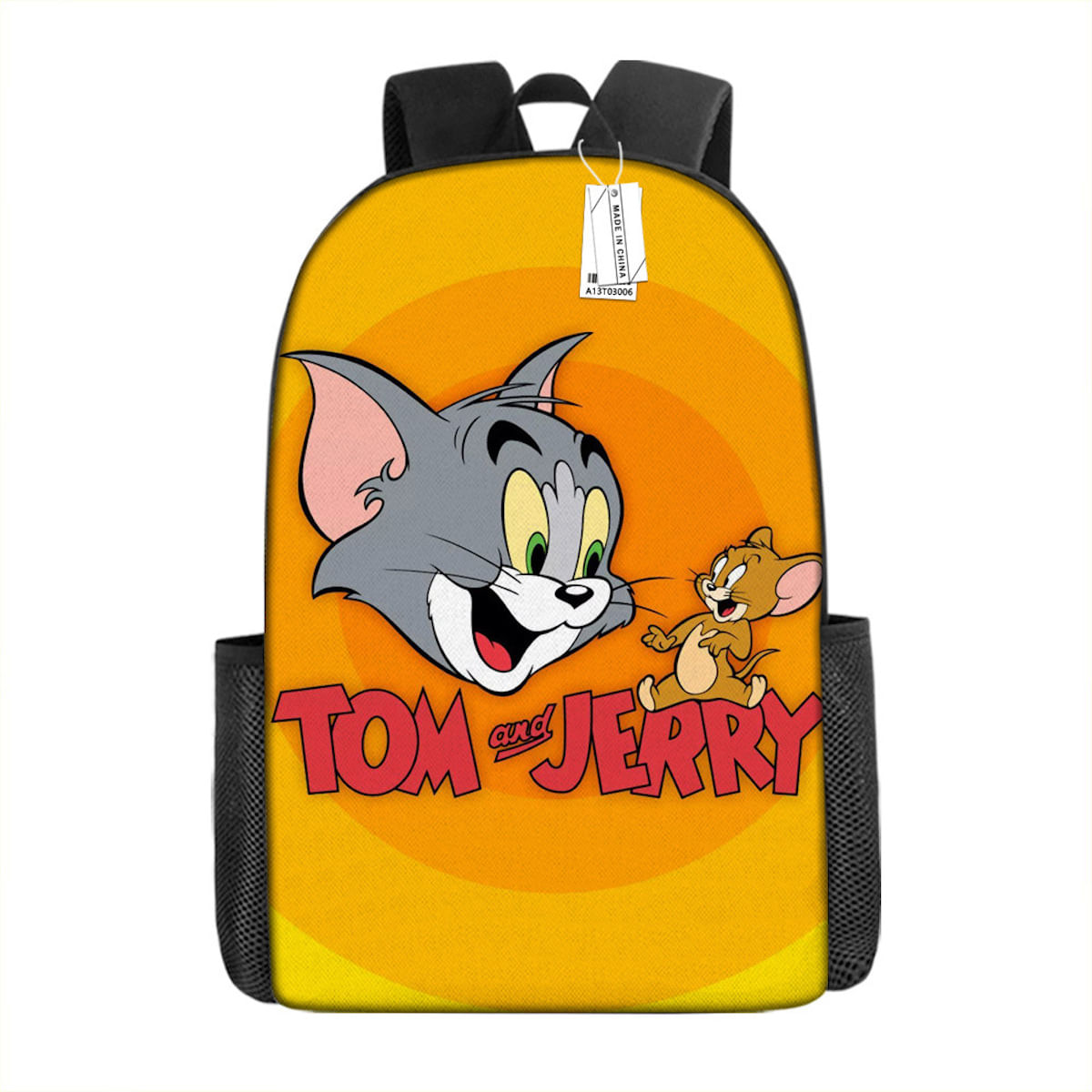 Mochila Escolar Tom And Jerry Cartoon Kids Oxford Cloth