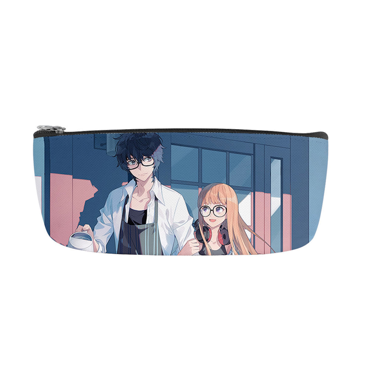 Bolsa De Lápis Personas Amamiyas Rens De Poliéster De Grande Capacidade