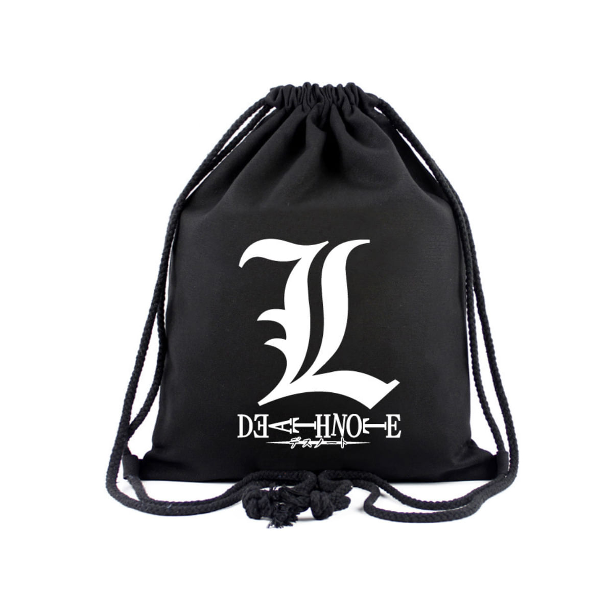 Bolsa Com Cordão Deaths Notes Anime String Swim Gym