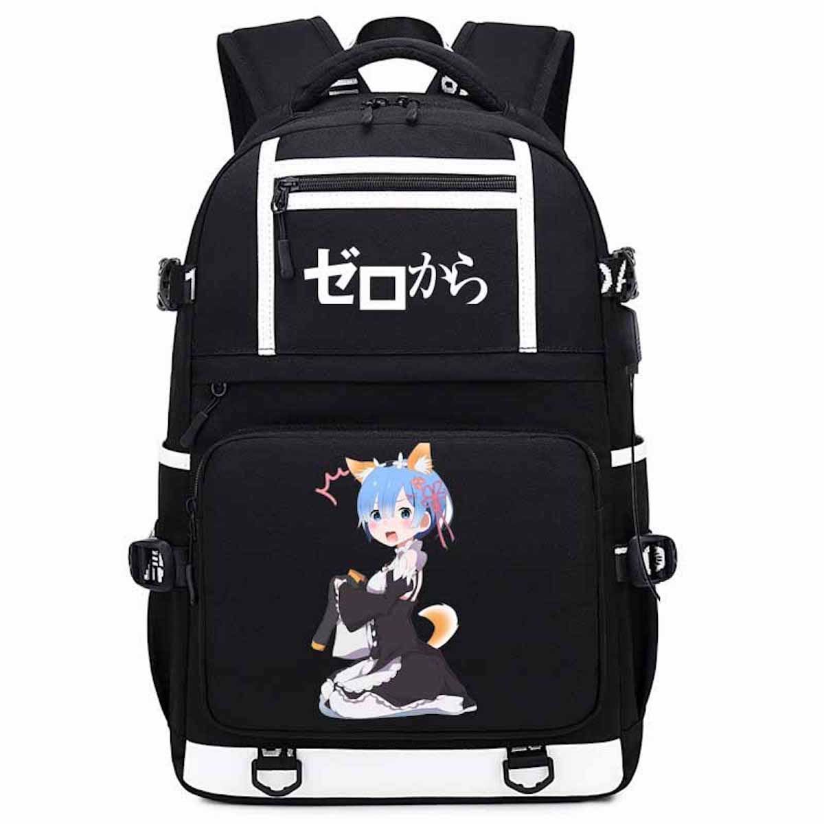 Mochila Re: Zero Starting Life In Another World Rem's Cartoon