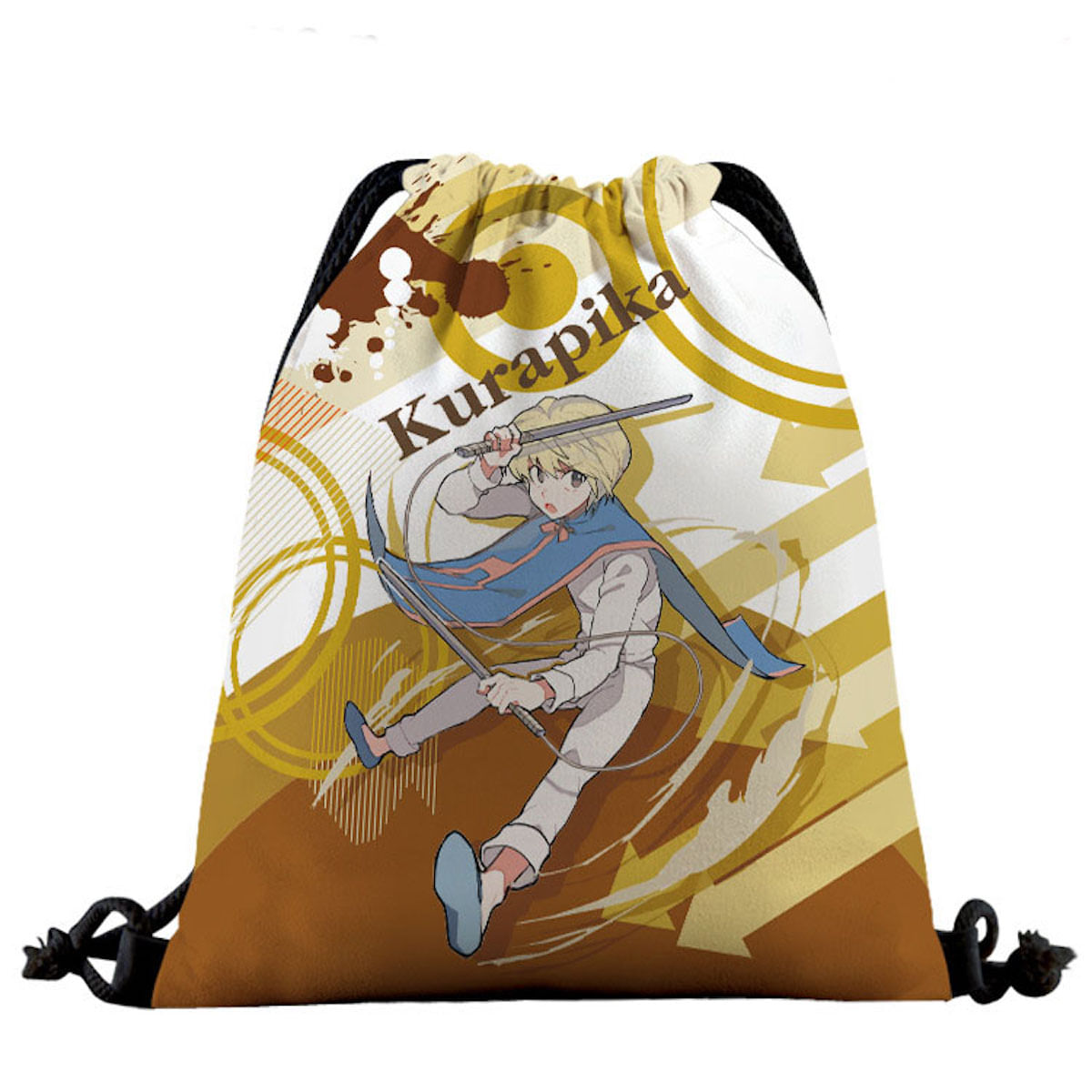 Mochila Com Cordão Hunters Anime Sports Gym Bag 39x32cm