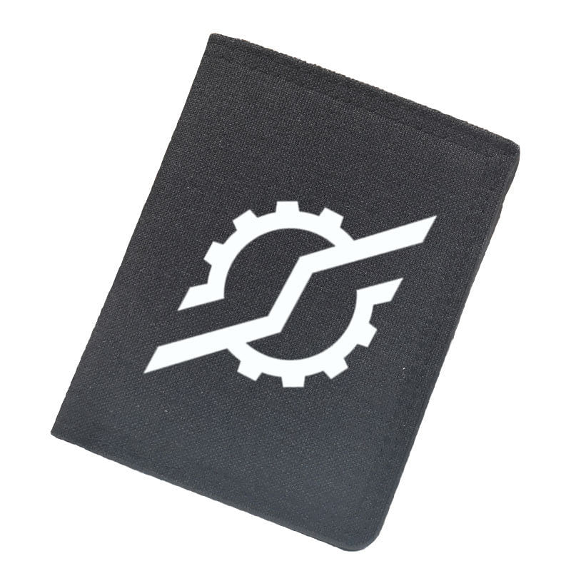 Carteira Kamens Riders Anime Characters Slim Bifold Canvas