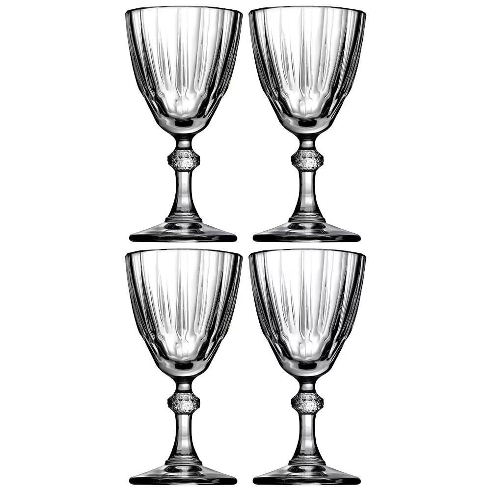 Conjunto De Taças P/ Licor Diamond Vidro 50ml 04 Peças Pasabahce