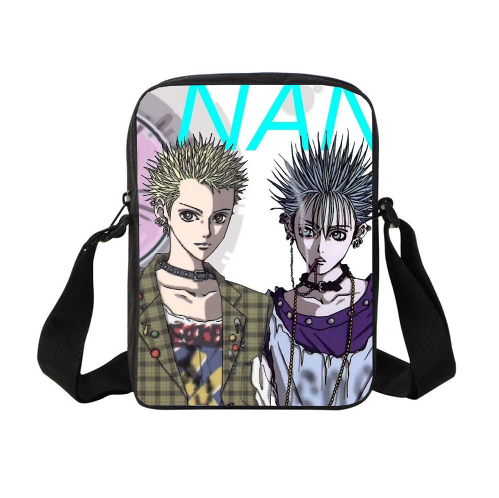 Bolsa Messenger Bolsa De Ombro De Lona Nanas Anime Para Mulheres