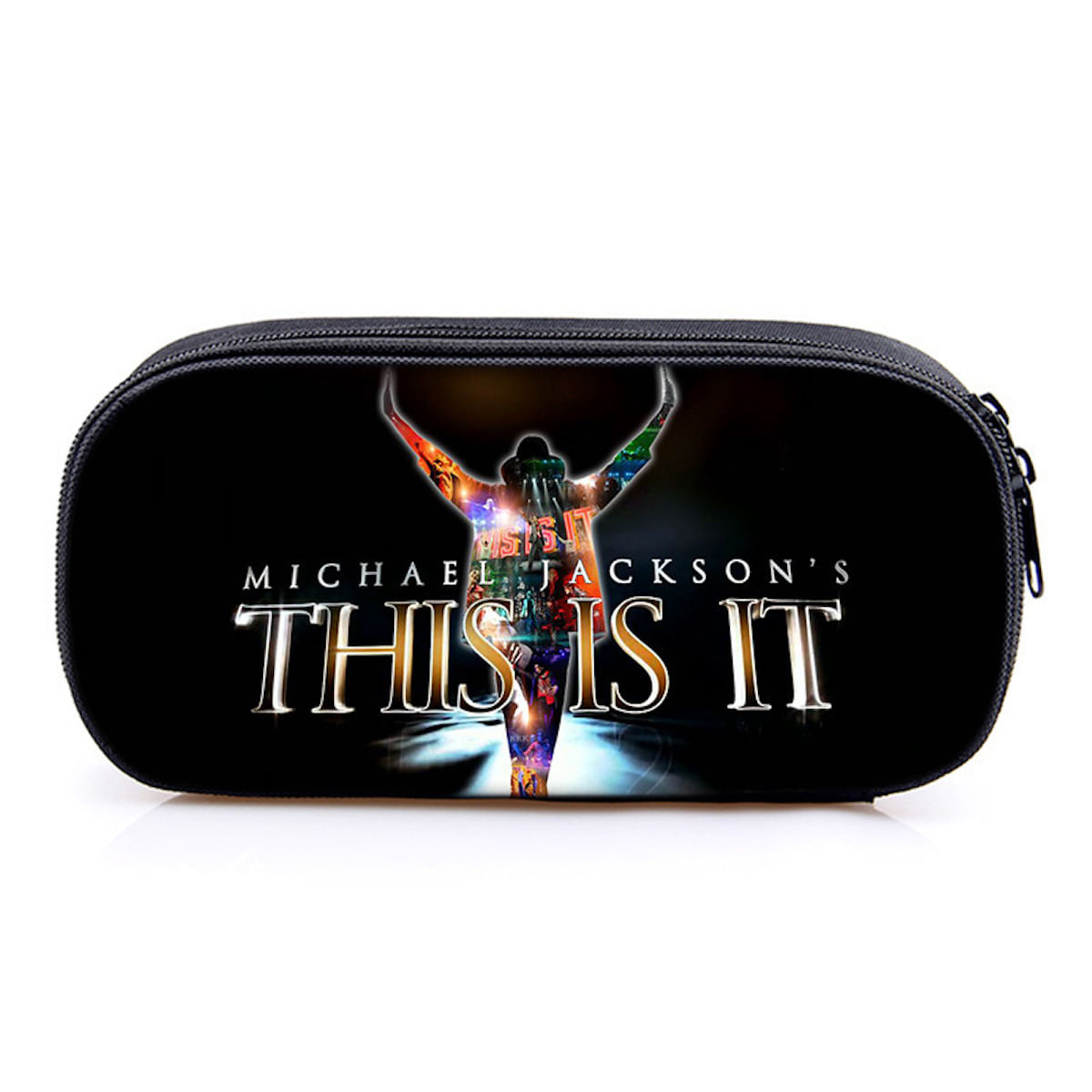 Bolsa De Lápis Michaels Jacksons Anime Pencil Box Impermeável