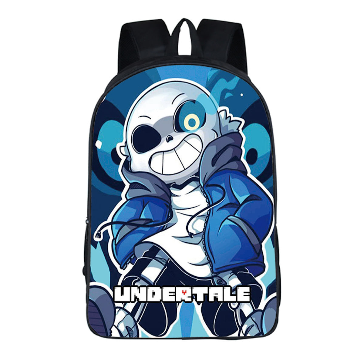 Mochila Escolar Anime Undertales Sans Ki Para Crianças