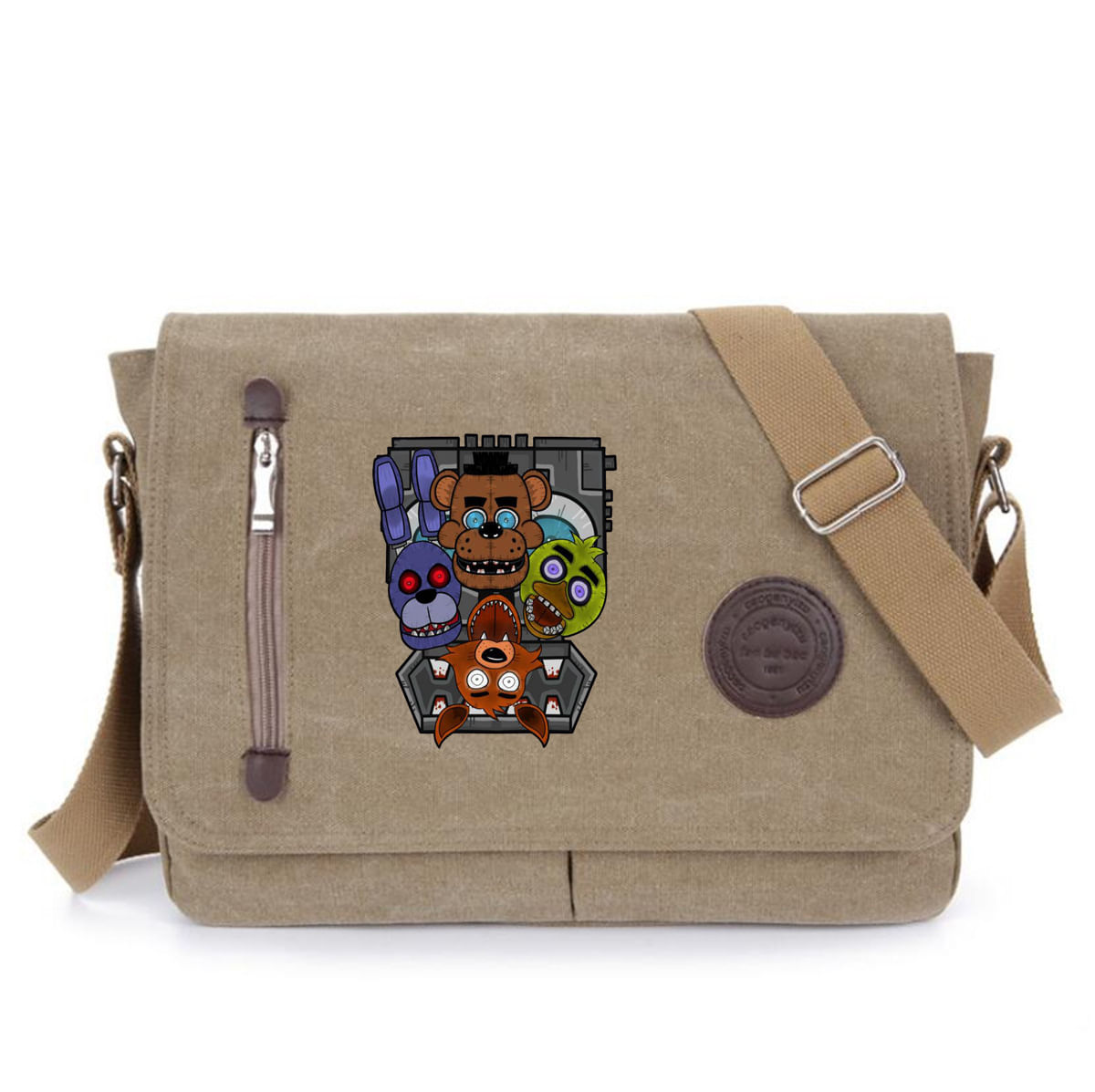 Bolsa De Ombro Five Nights At Freddy's Anime De Algodão E Poliéster