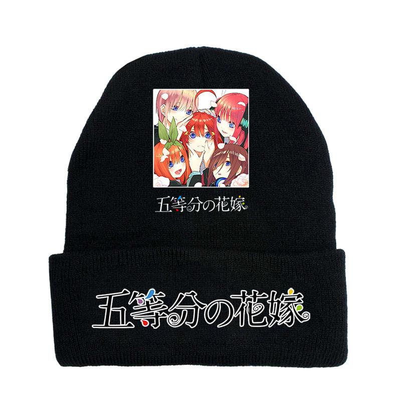 Chapéu De Malha Quintessentials Quintuplets Anime Winter Beanie