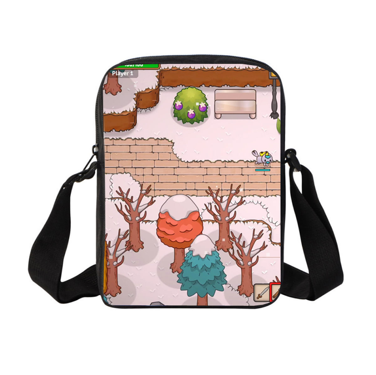 Bolsa De Ombro Anime Animals Crossings Nook Para Mulheres