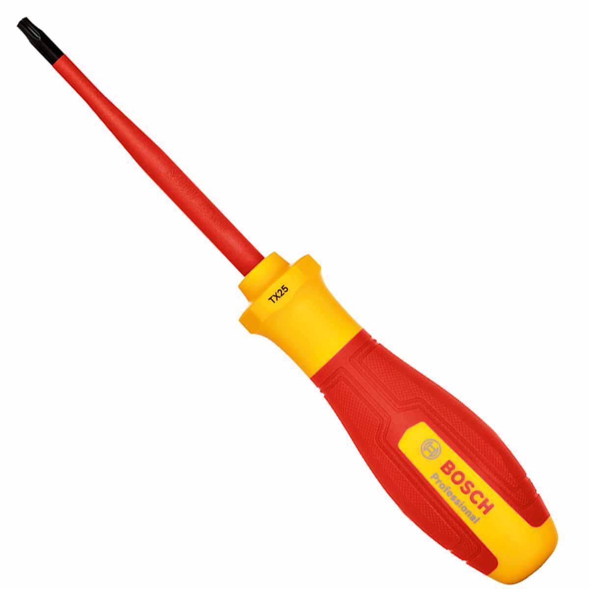 Chave Torx Isolada Tx 25x100mm Vde 1000v (1600a02nc8) Bosch