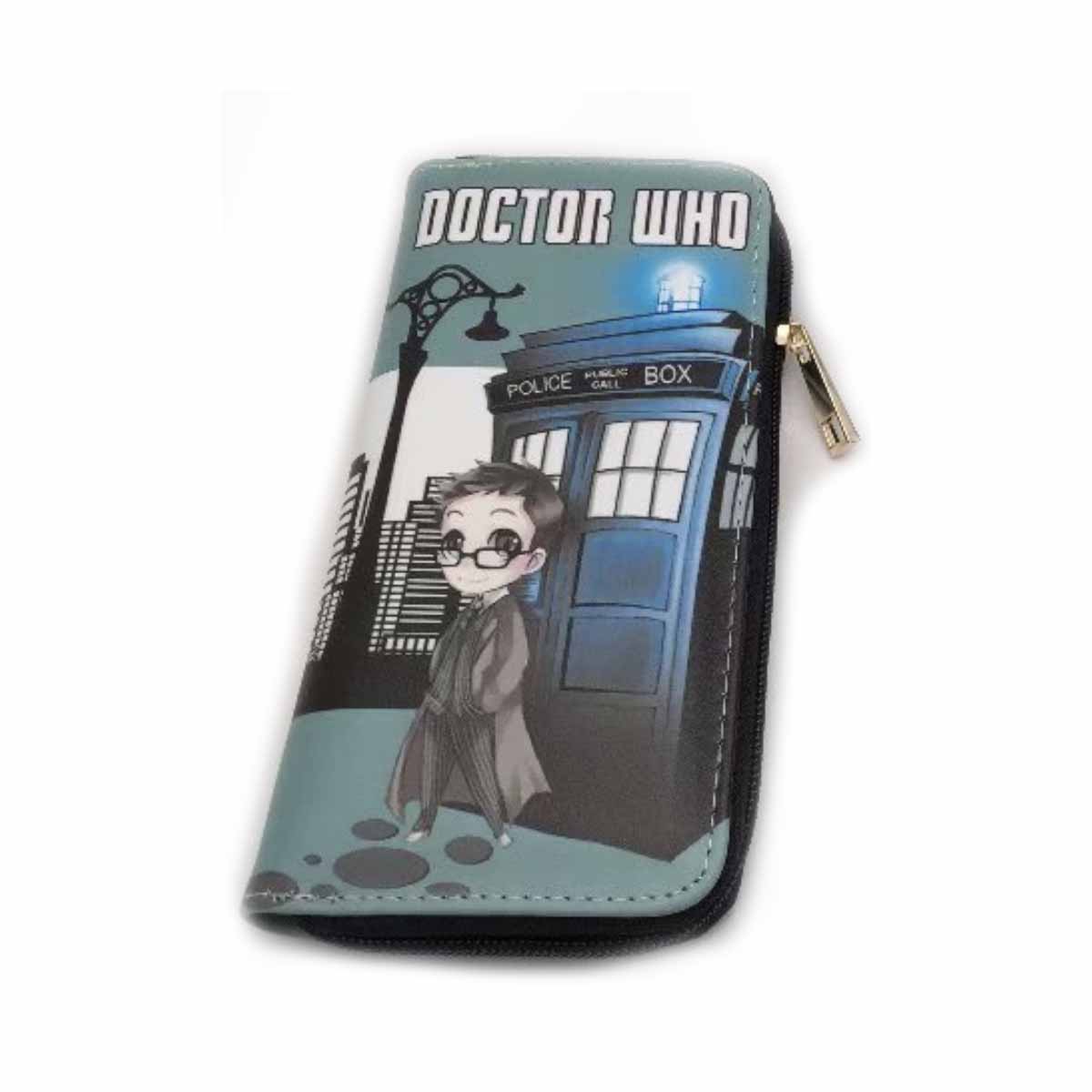 Wallet Doctors Whos Anime Characters Slim Bifold Wallet
