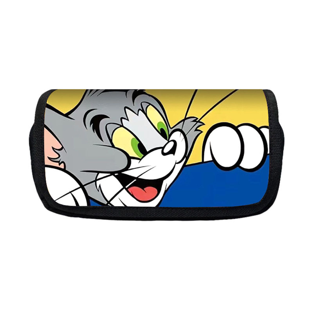 Bolsa De Lápis Tom And Jerry Anime De Poliéster De Grande Capacidade