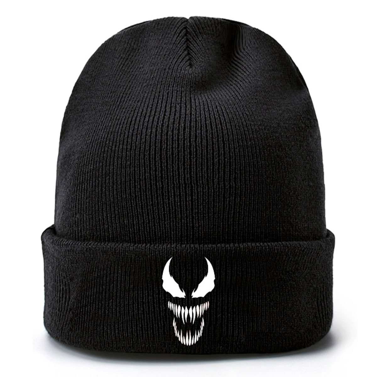 Chapéu De Malha Venoms Anime Winter Beanie Hat Em Fibra Acrílica