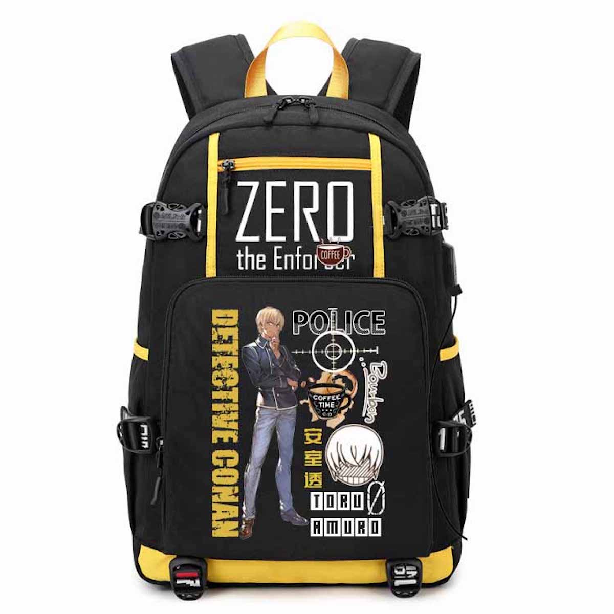 Mochila Detetives Conans Conans Edogawas Cartoon Kids