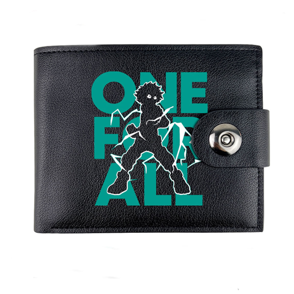 Carteira Anime My Heros Academias Bifold Leather Para Crianças