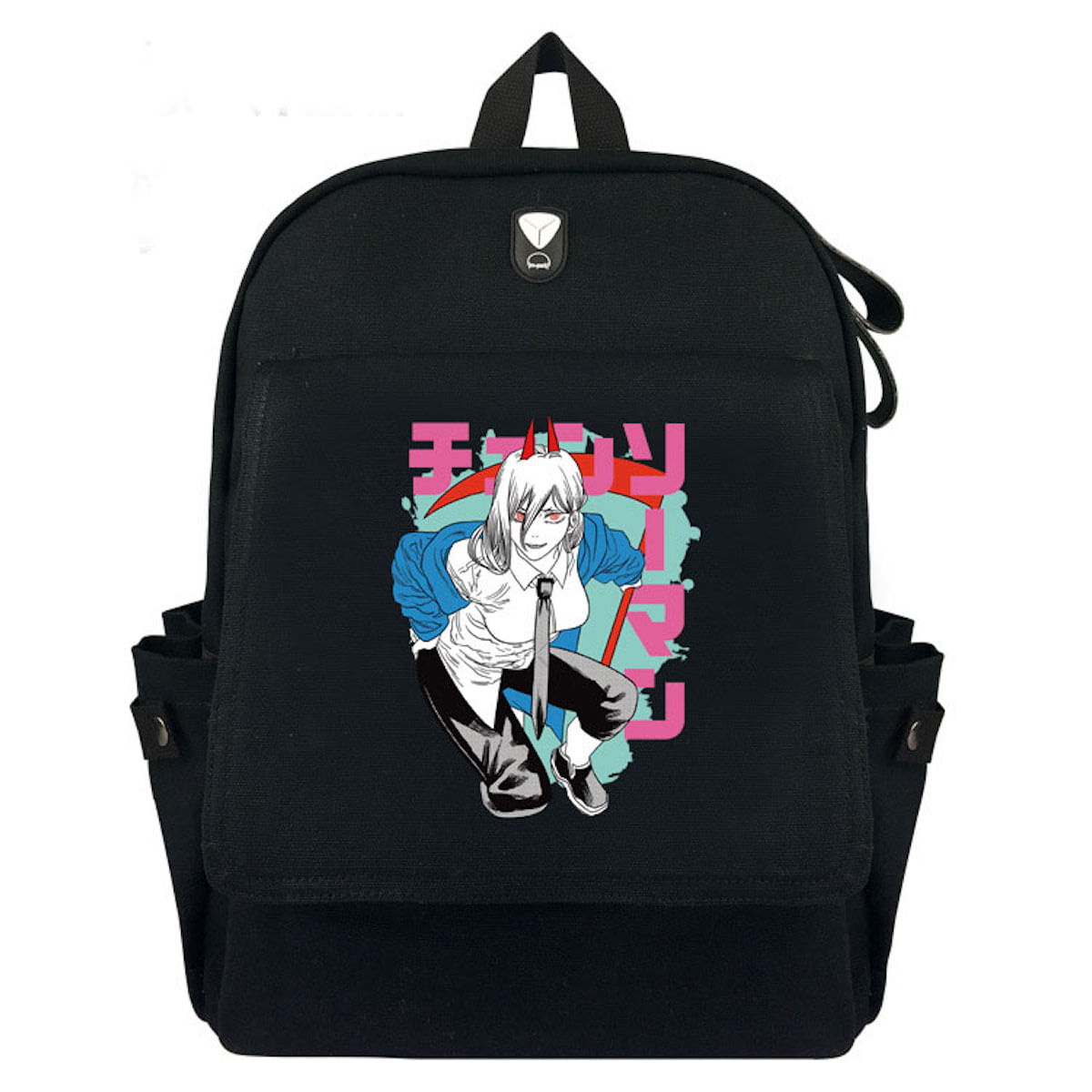 Mochila Escolar Anime Chainsaws Mans Para Crianças