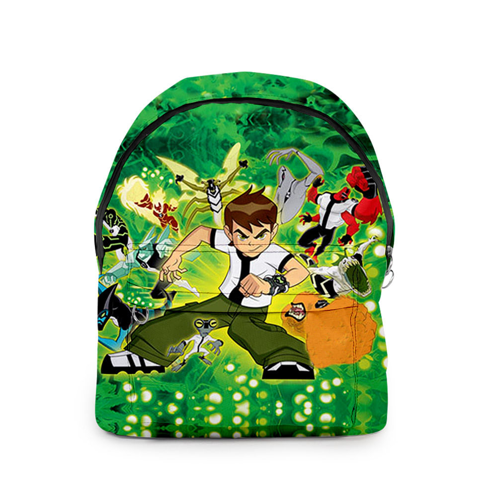Mochila Escolar Bens 10 Bens Tennysons Anime Para Escola