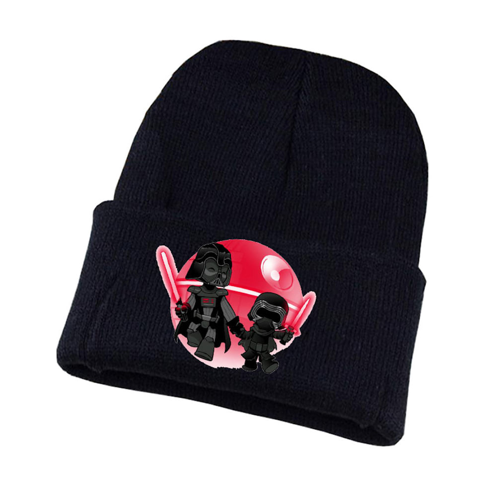 Chapéu De Malha Darth Vader Anime Winter Beanie 20x28cm