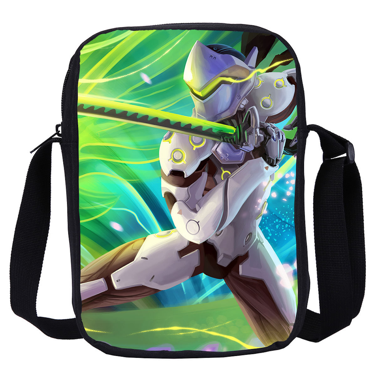Bolsa De Ombro Overwatch Genji Anime Messenger