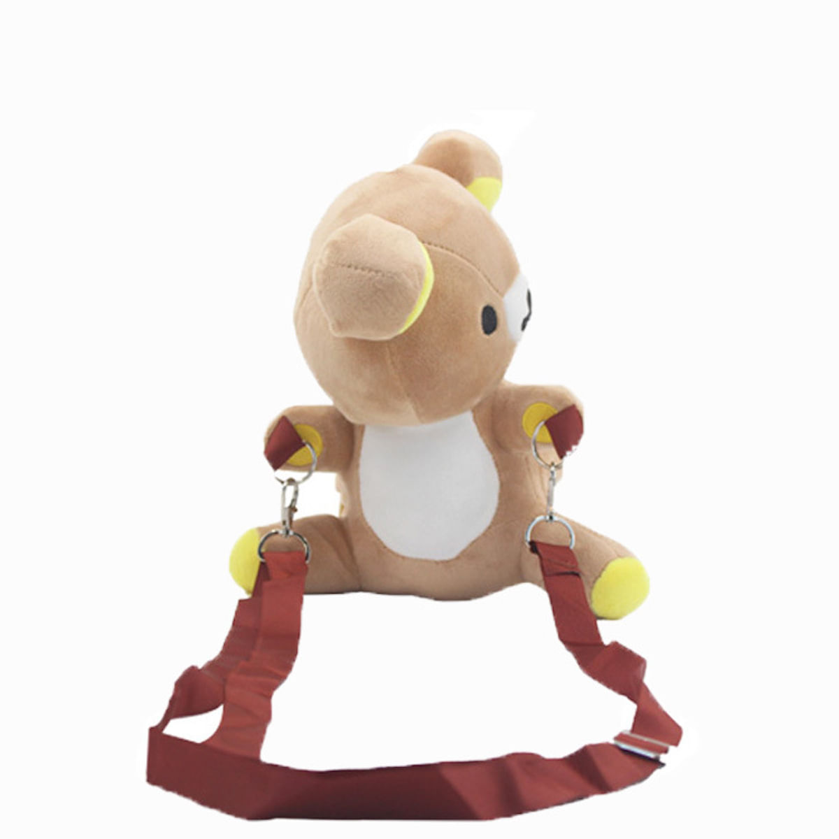 Bolsa Mensageiro De Pelúcia Bears Cute Anime Shoulder Kids 22x14cm