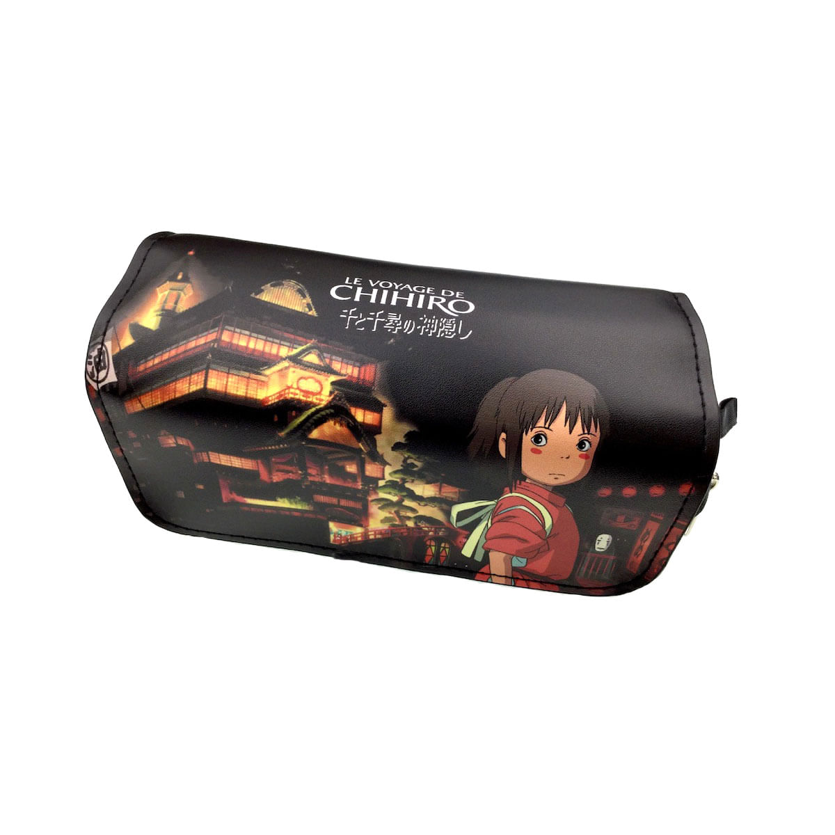 Caixa De Lápis Ogino Chihiro Bolsa De Papelaria De Grande Capacidade