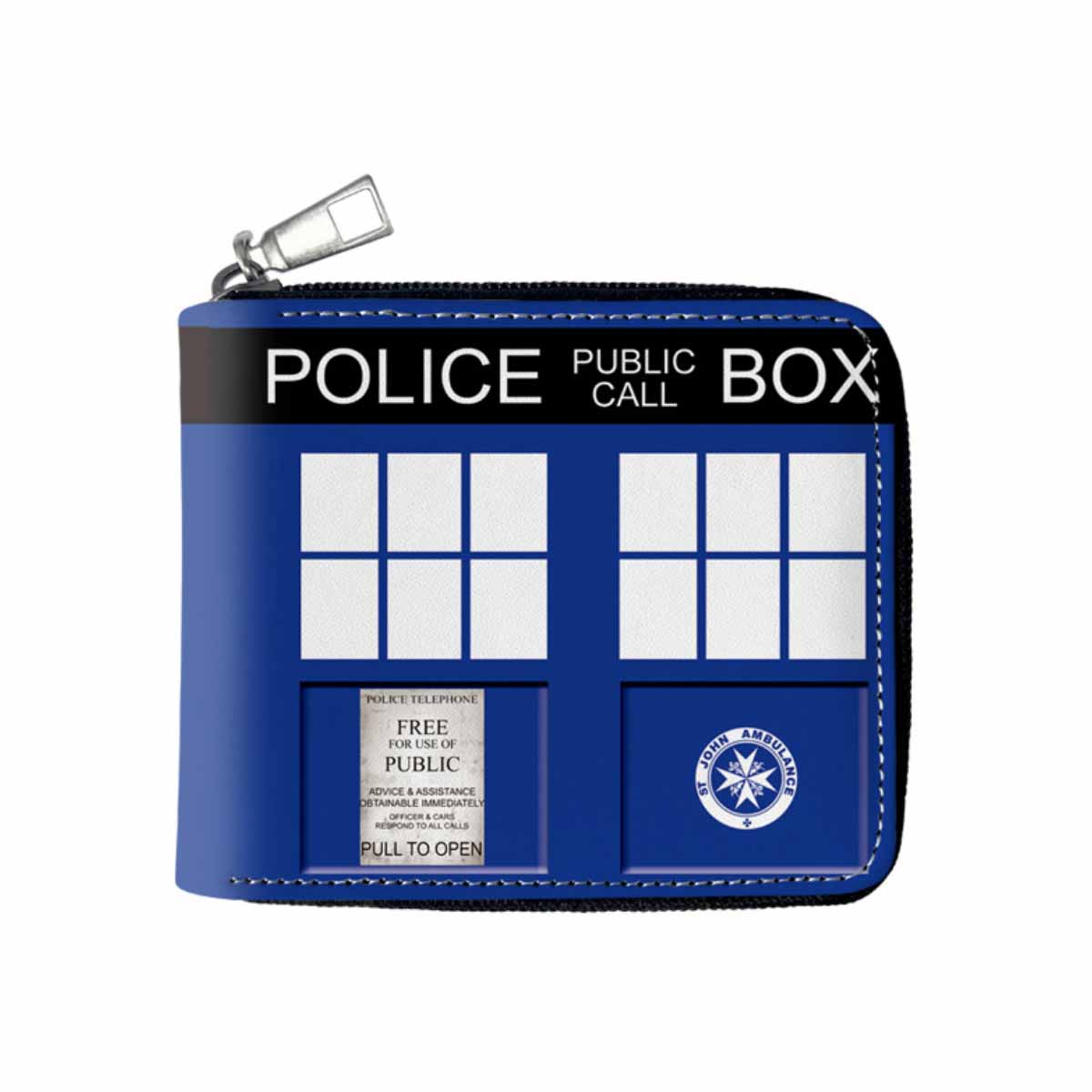 Carteira Doctors Whos Anime Characters Slim Bifold Wallet