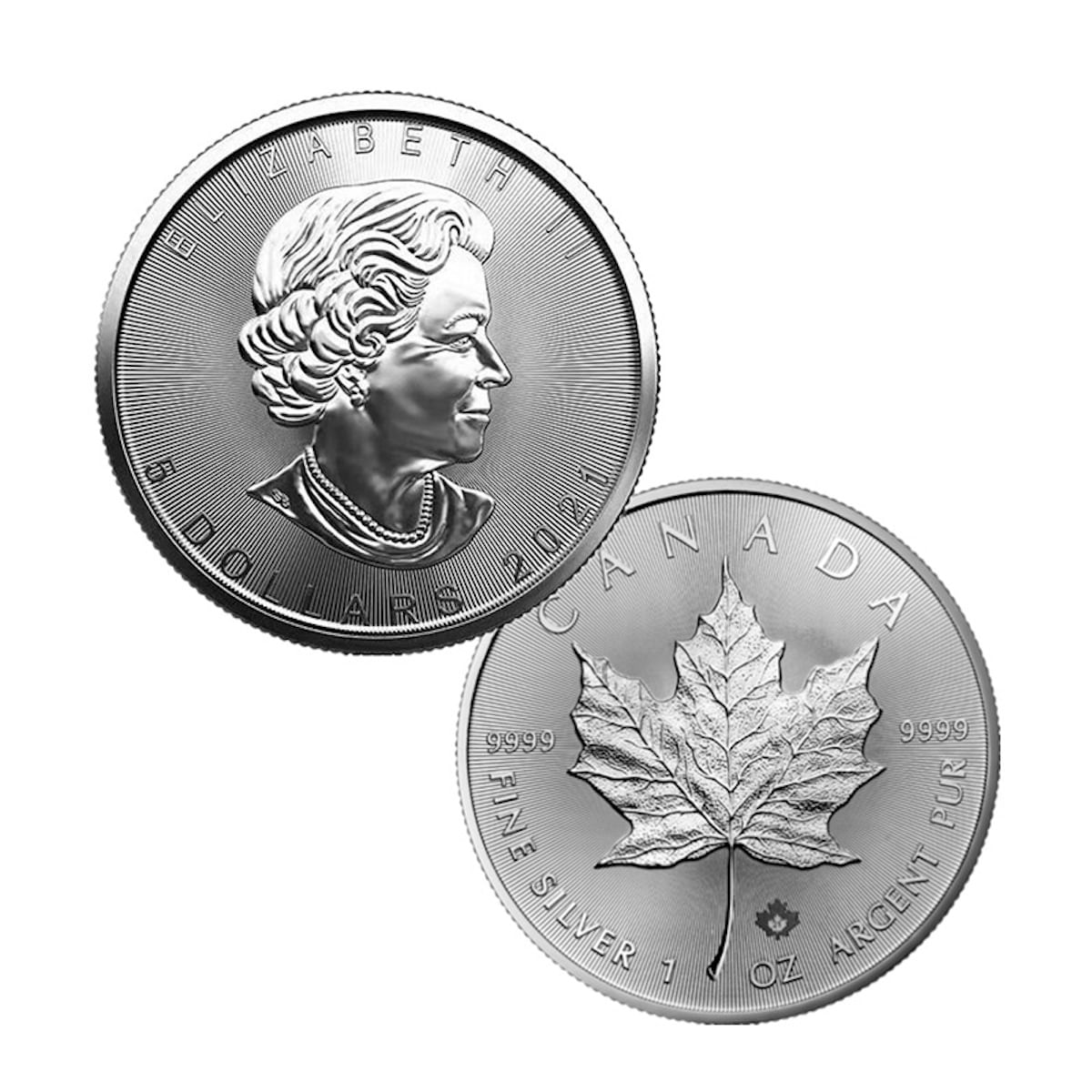 Coin Canada 2022 Maple Leaf Anime X2 Alloy 4 Cm 60 G