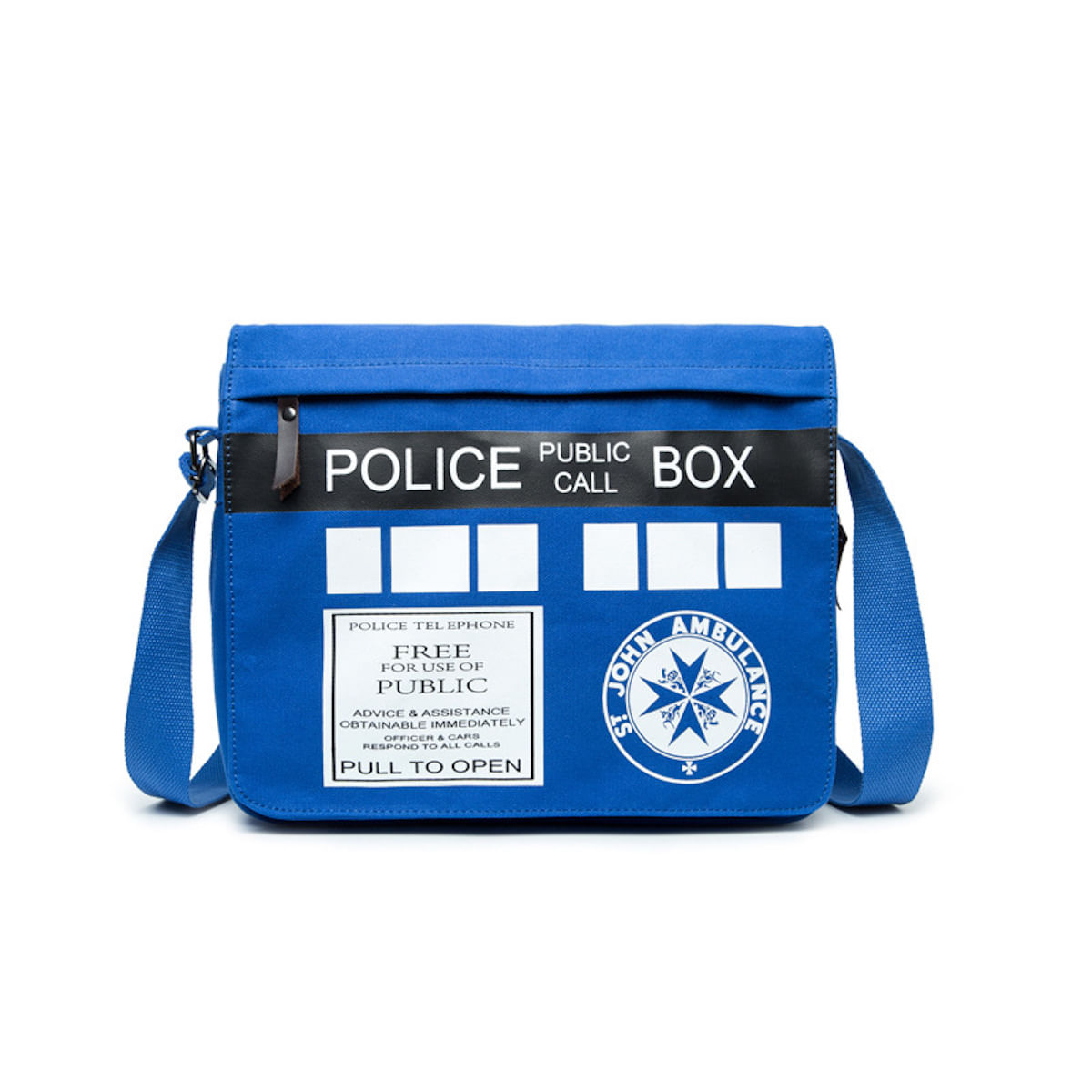 Bolsa De Ombro Anime Doctor Who's Anime Portable 30x9x28cm